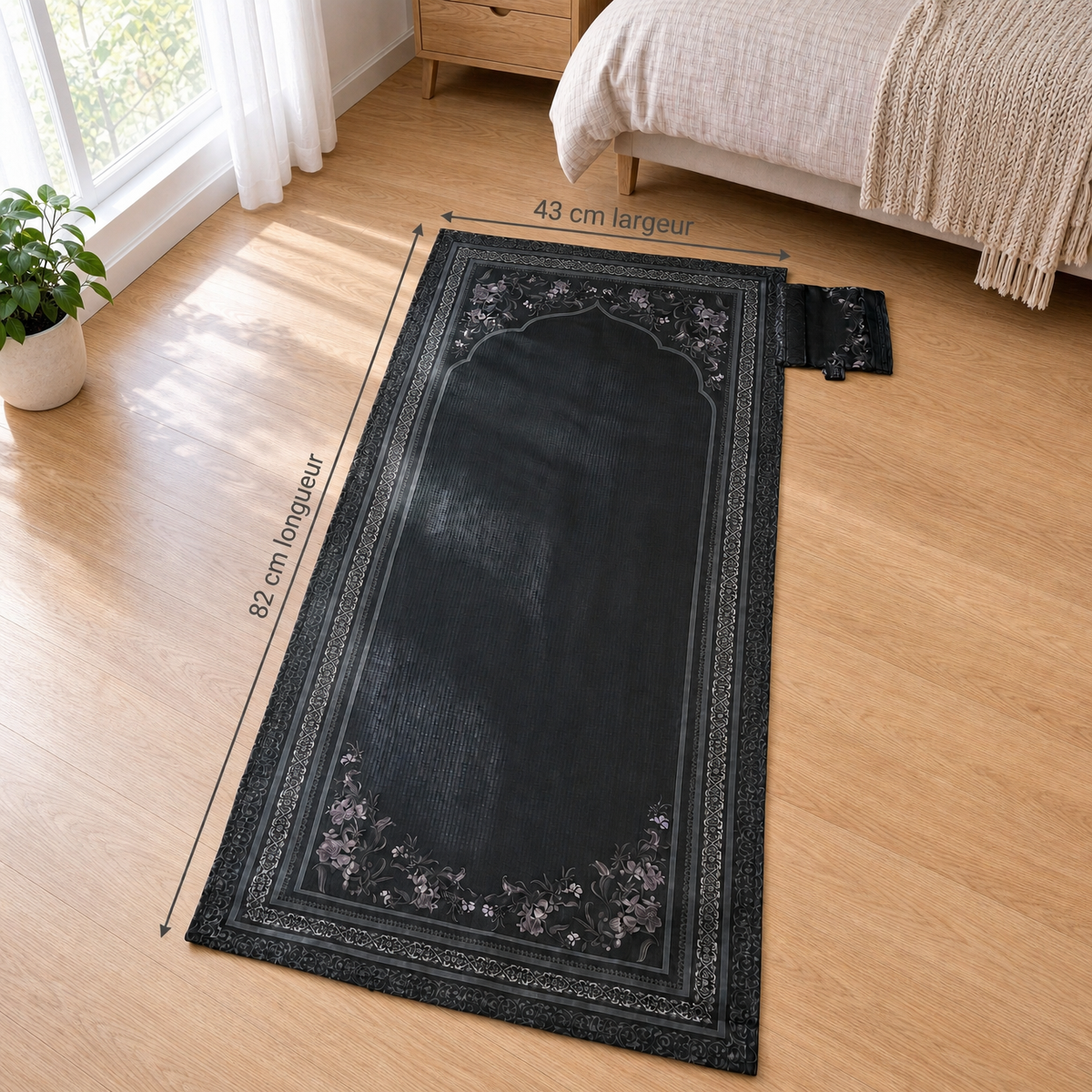 Tapis de prière compact — Essentiel